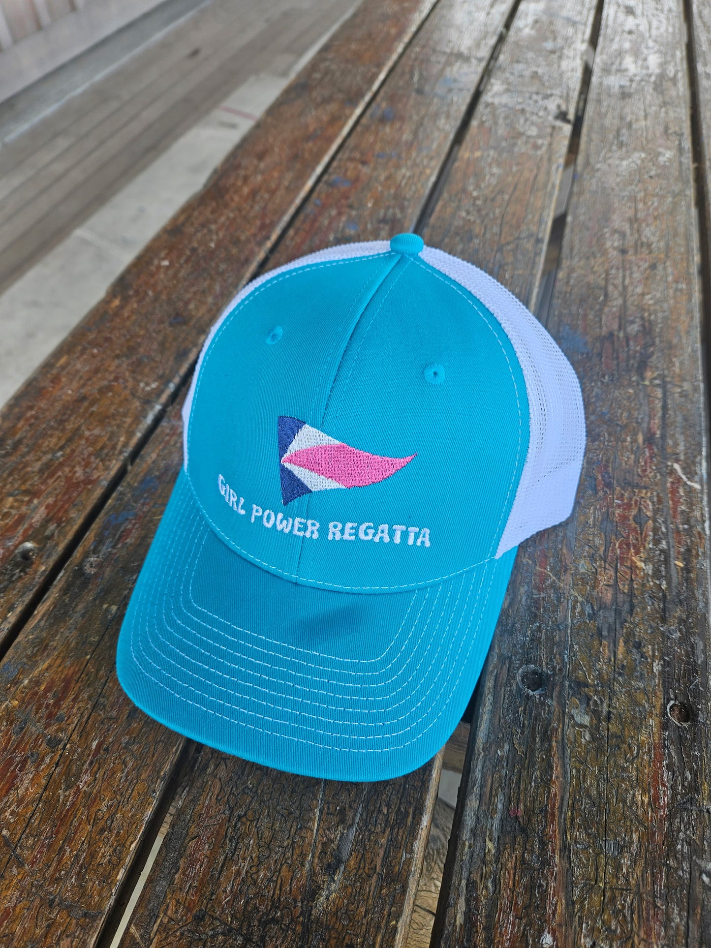 Hat - Mary Raftery Girl Power Regatta Trucker Hat
