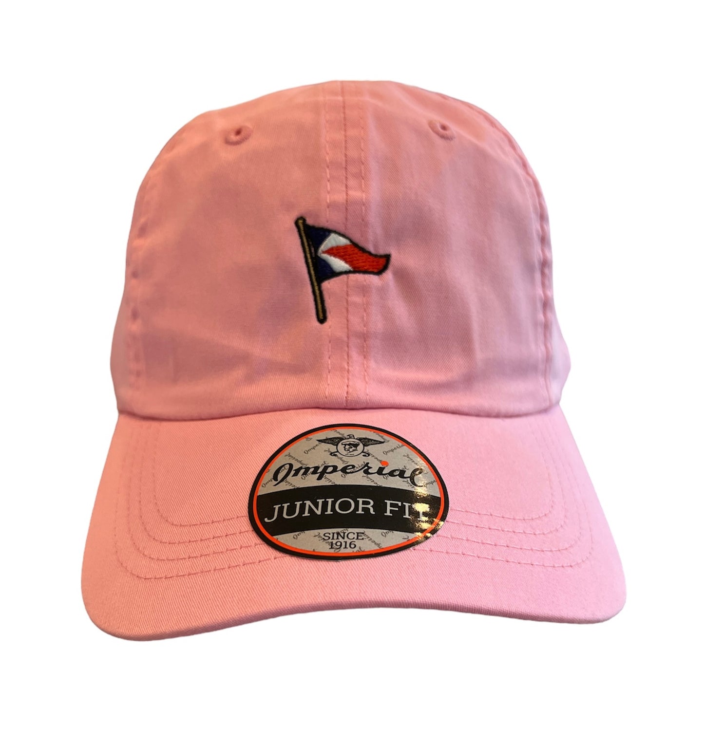 Kids Lightweight Cotton Twill Hat with Burgee