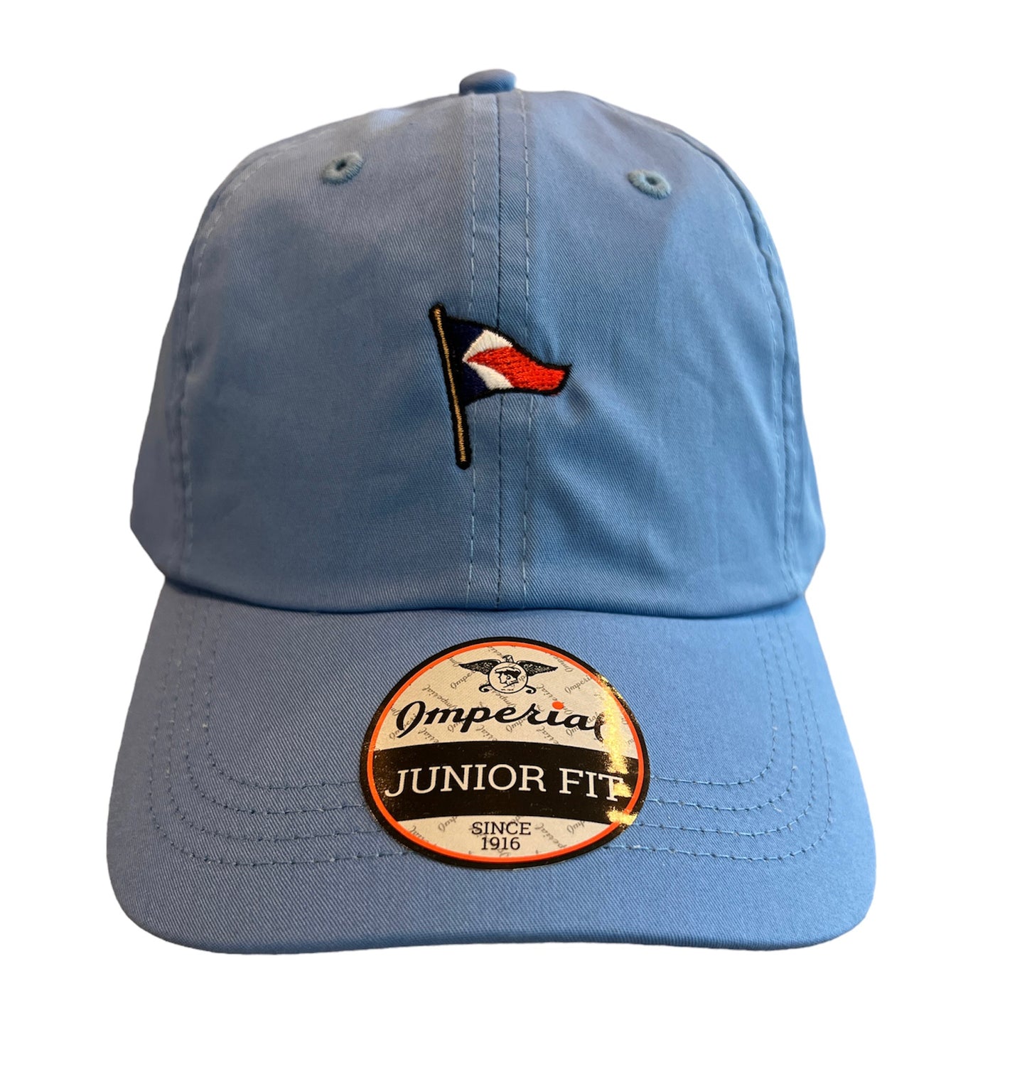 Kids Lightweight Cotton Twill Hat with Burgee