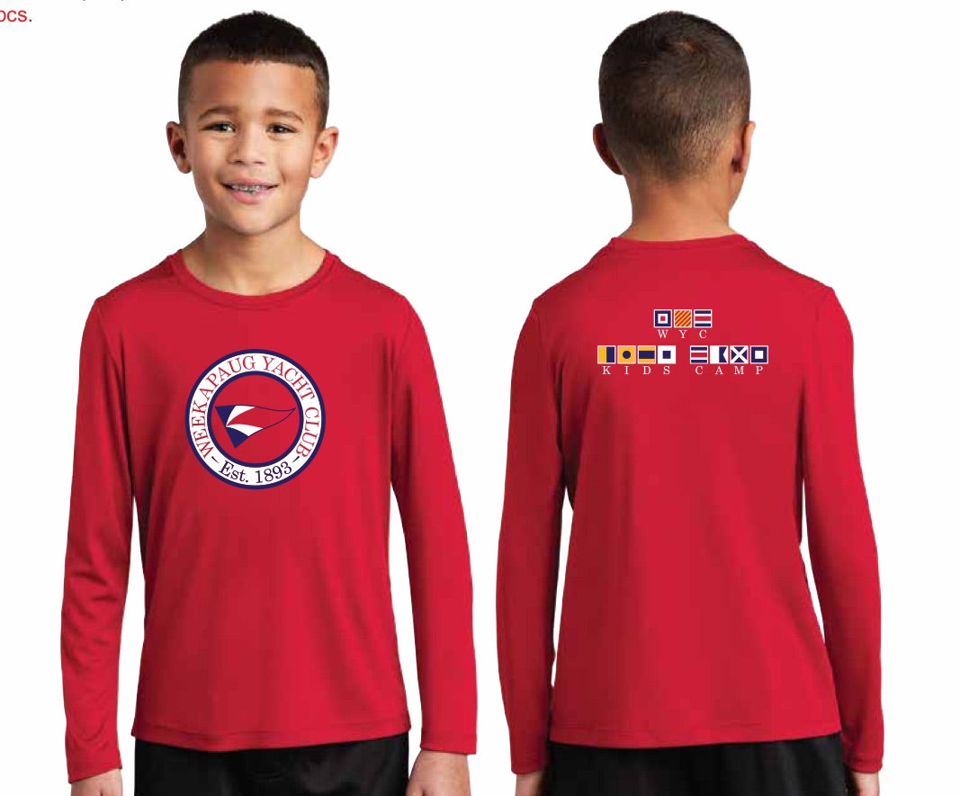 Kids Camp Long-Sleeved Rash Guard