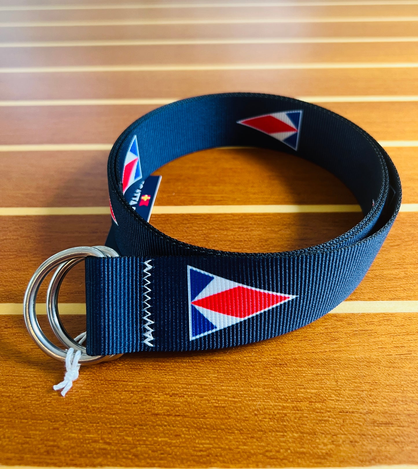 Belt - WYC Navy D Ring Belt