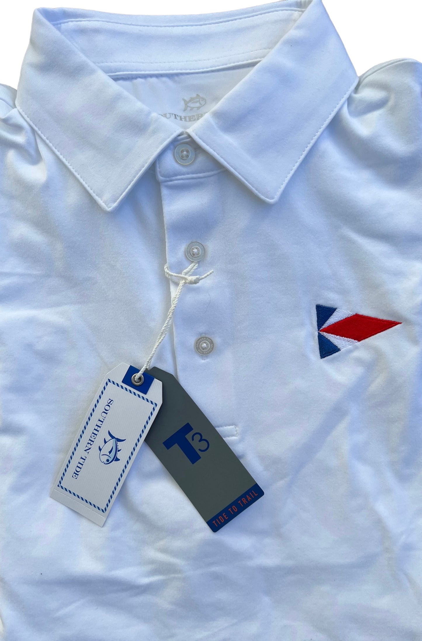 Kid's Southern Tide Polo with burgee