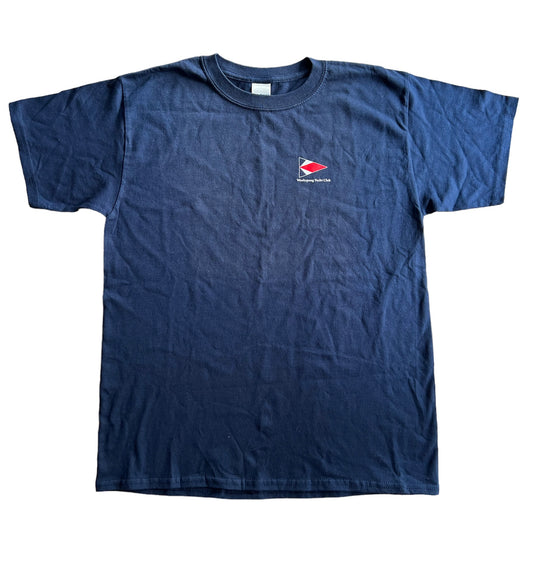 Navy Cotton T Shirt Youth Size