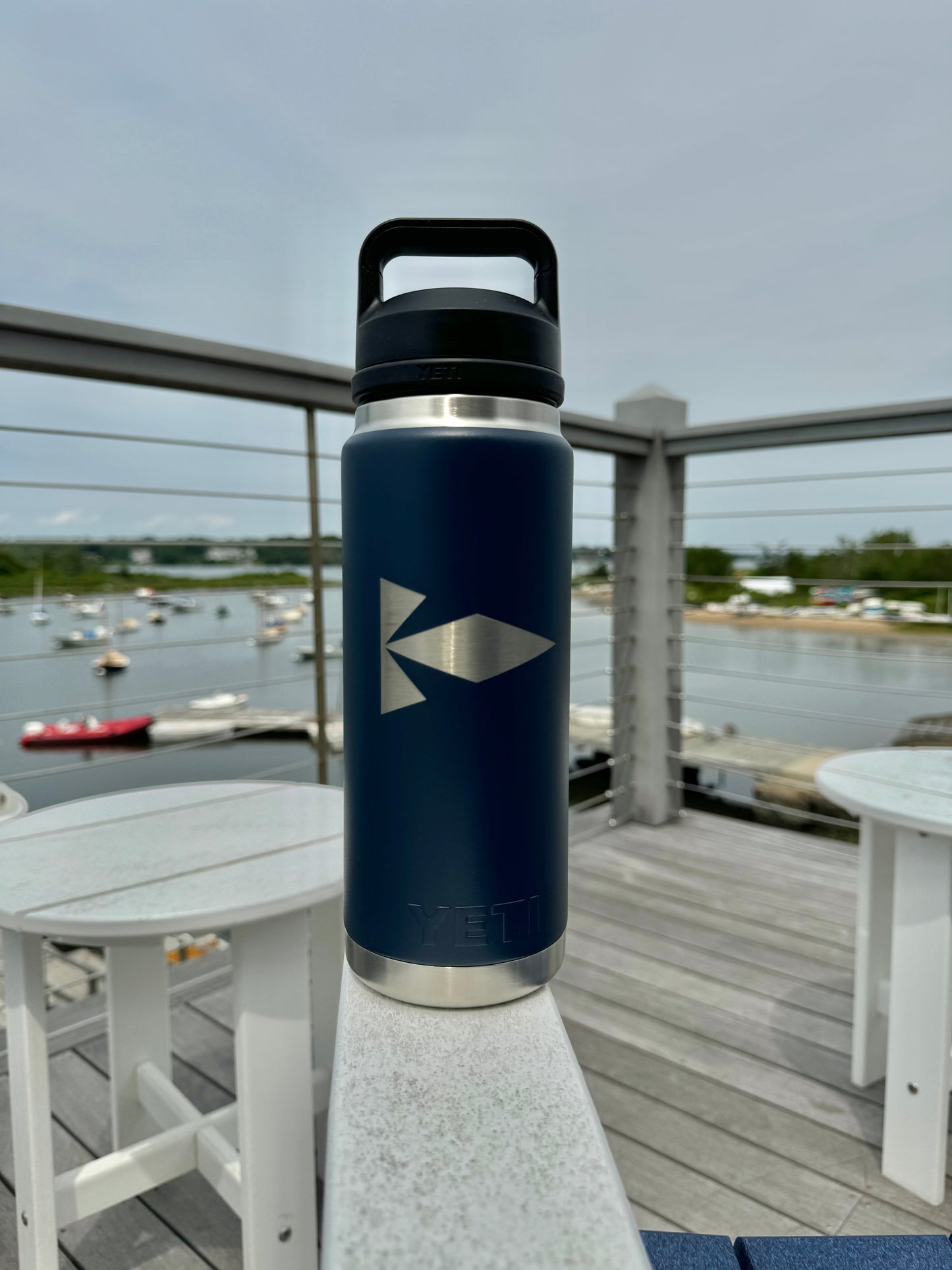 YETI Rambler 26 oz Water Bottle  with Burgee