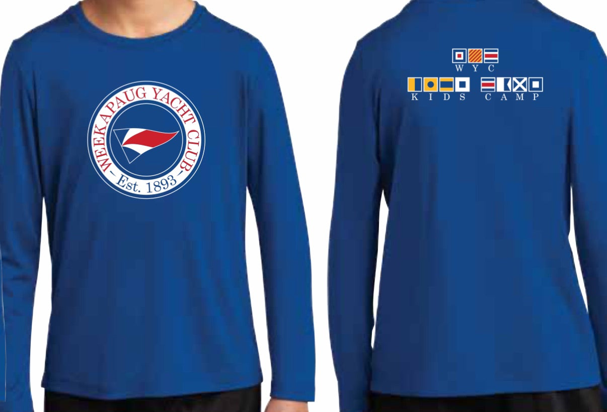 Kids Camp Long-Sleeved Rash Guard