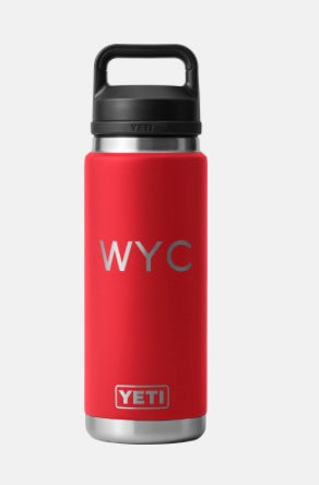 YETI Rambler 26 oz Water Bottle  with Burgee